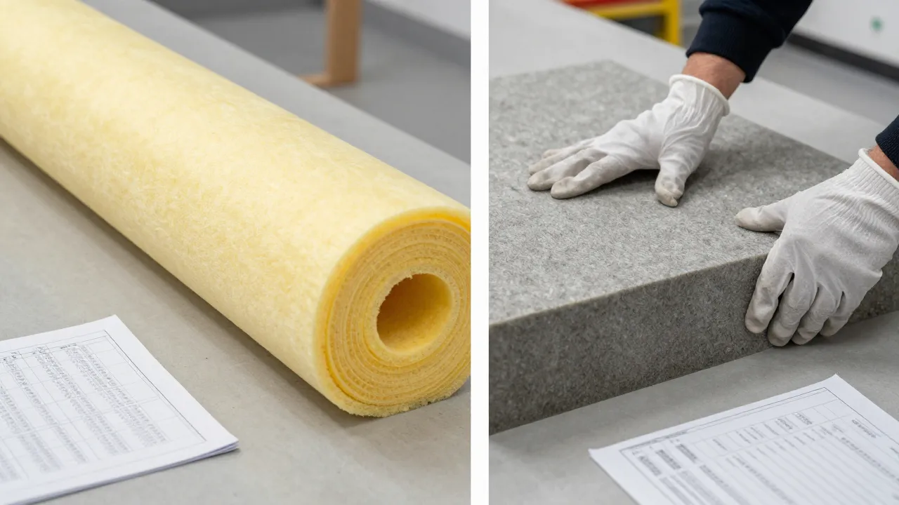 Laine de verre ou laine de roche pour le toit : comparatif 2026