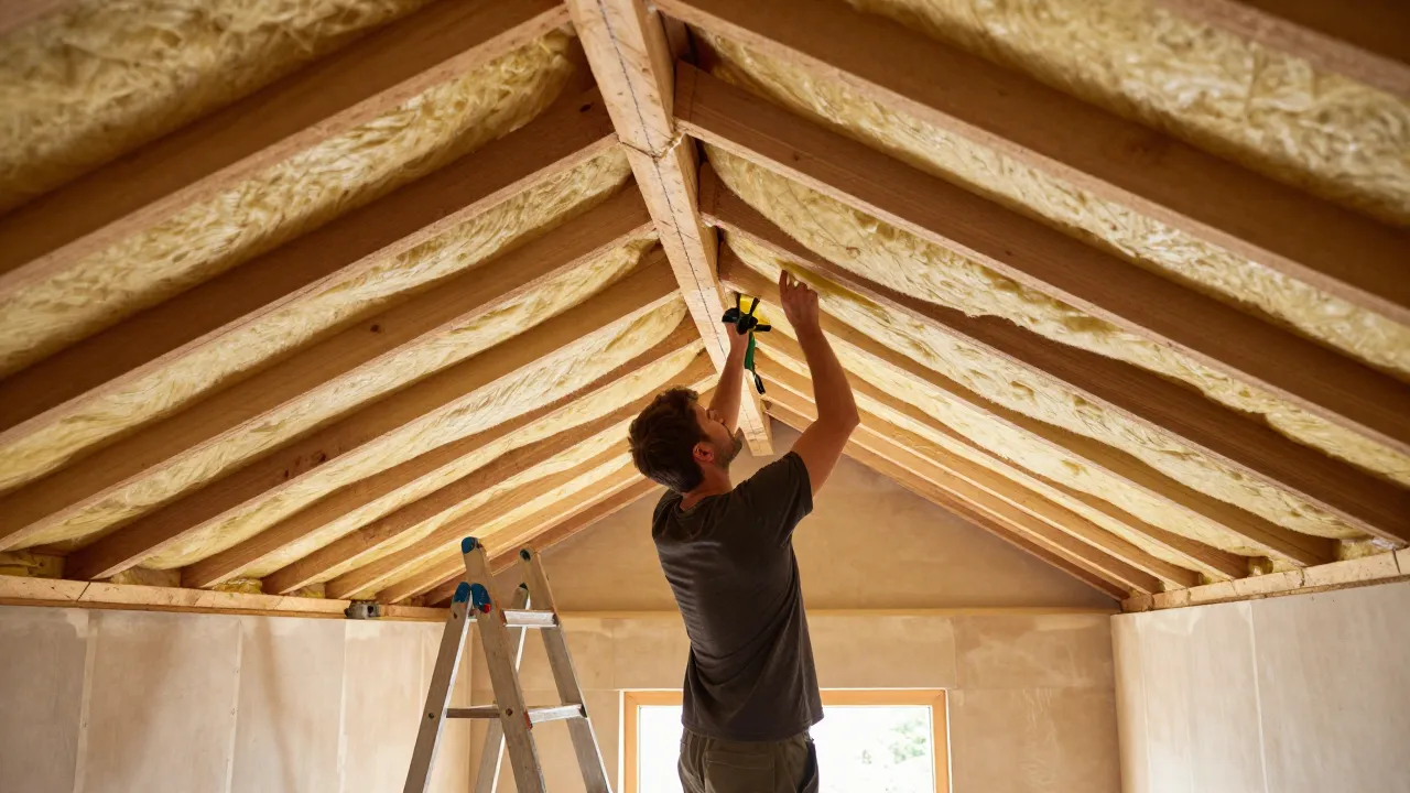 Isolation toiture par l'intérieur à Tournai : prix 2026