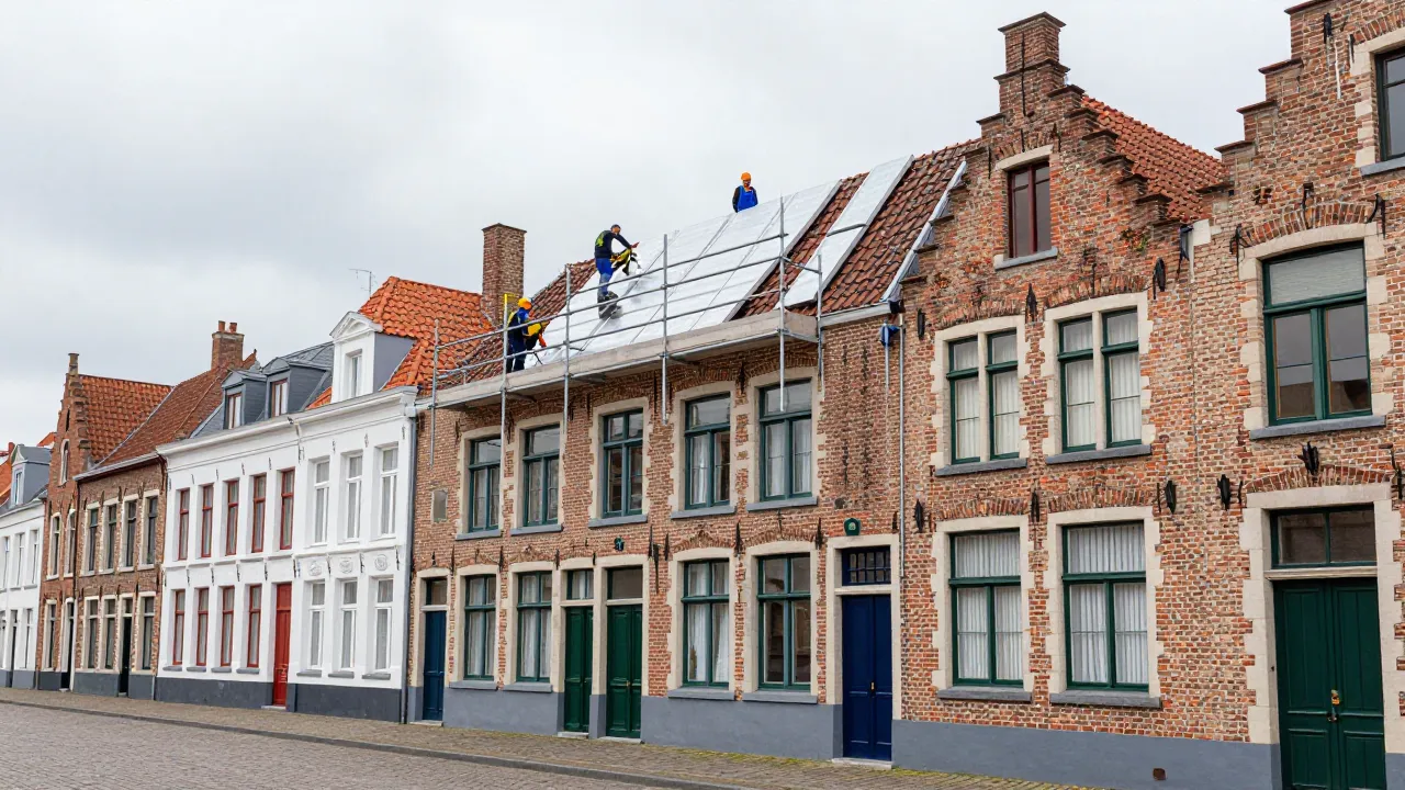 Isolation toiture à Mouscron : prix et devis 2026