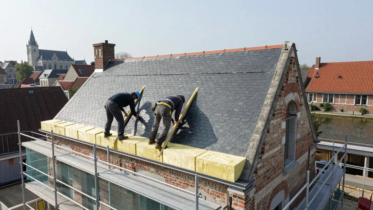 Isolation toiture à Namur : prix et devis 2026