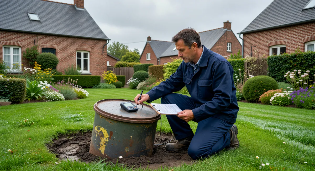 Contrôle citerne à mazout
