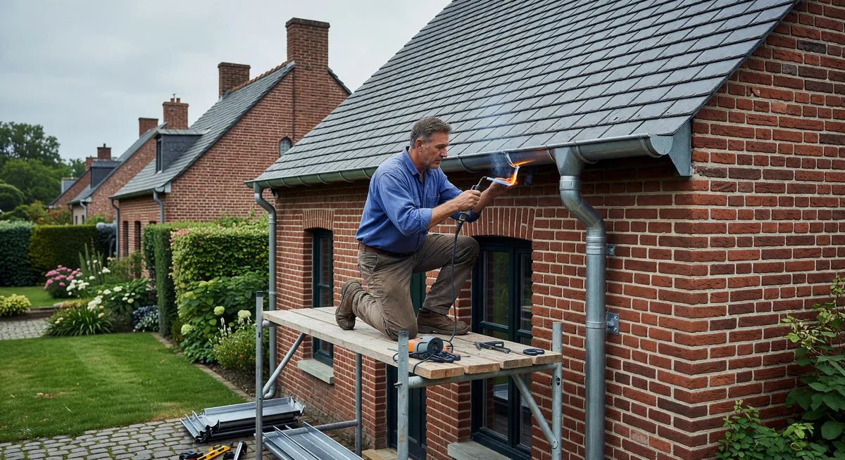 Réparation de gouttières