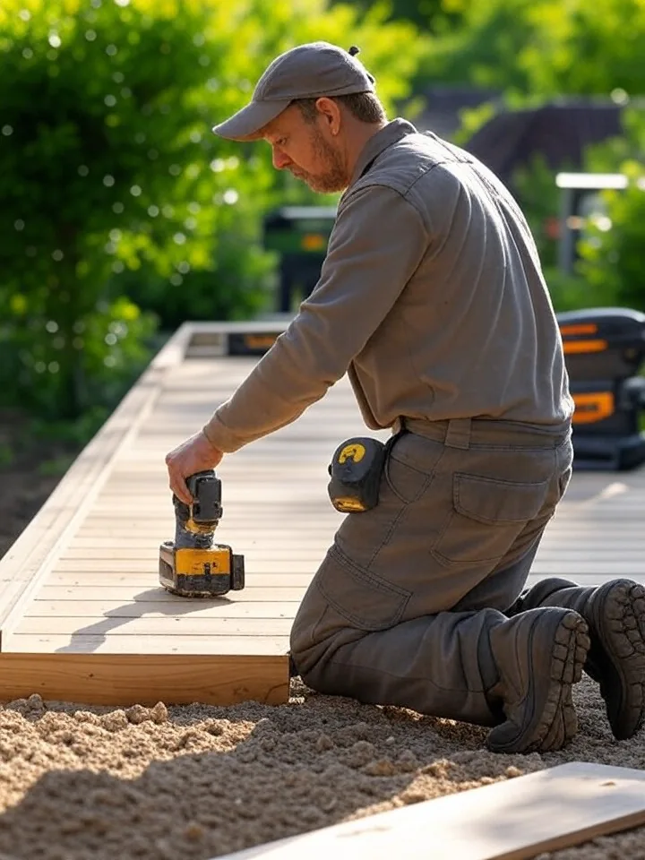Terrasses et allées